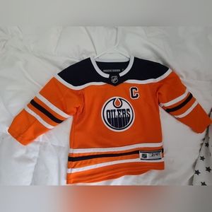 Like New Toddler Edmonton Oilers Jersey